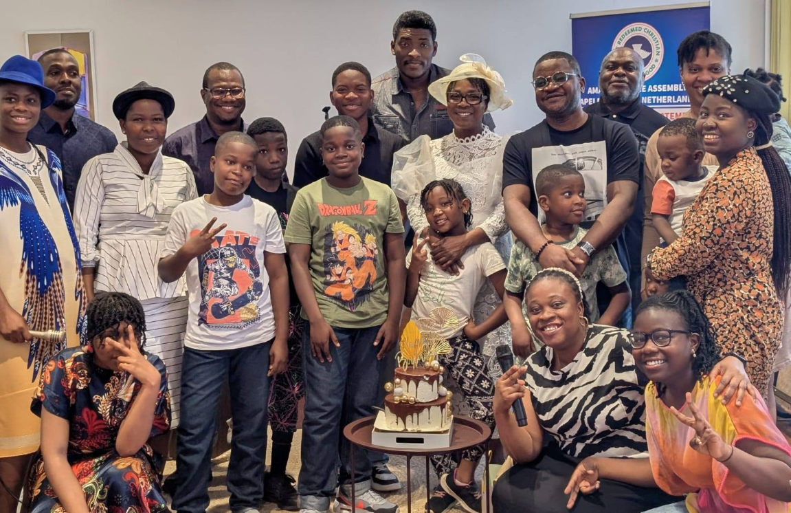 RCCG Amazing Grace Assembly family gathered together